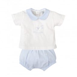 CONJUNTO RANITA CAMISETA CUELLO BEBE ILUSION